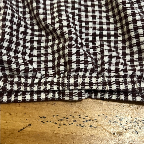 Madewell Plaid Puff Sleeve button down top size M - Picture 13 of 15